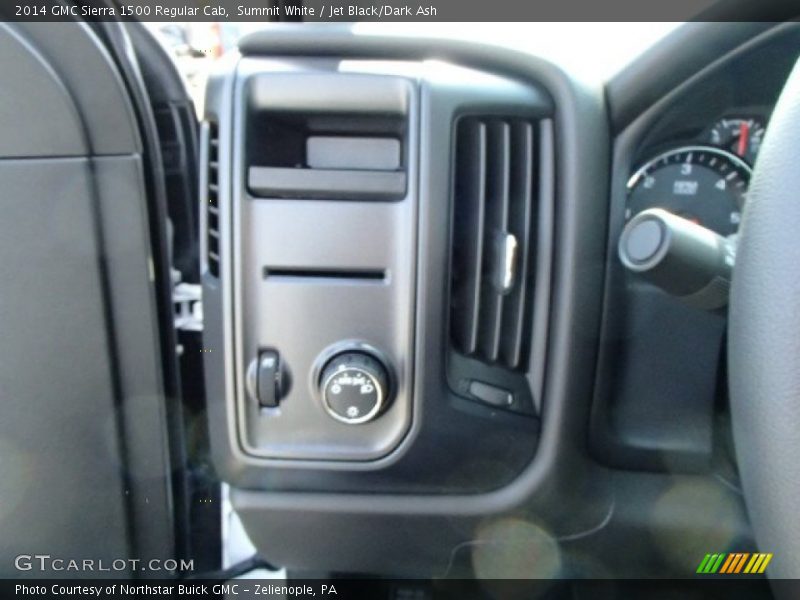 Summit White / Jet Black/Dark Ash 2014 GMC Sierra 1500 Regular Cab
