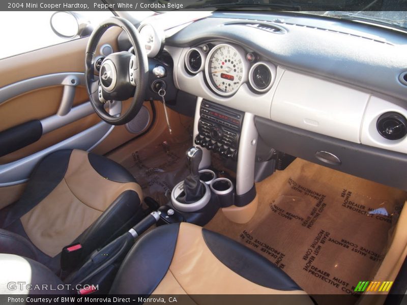 Pepper White / Cordoba Beige 2004 Mini Cooper Hardtop