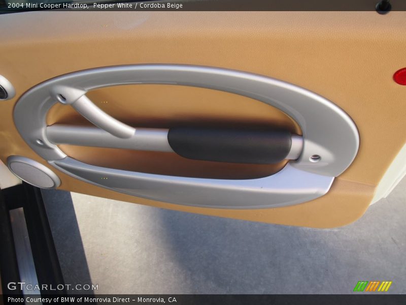 Pepper White / Cordoba Beige 2004 Mini Cooper Hardtop