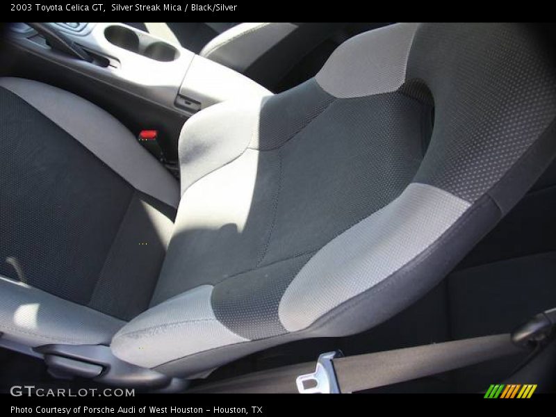 Silver Streak Mica / Black/Silver 2003 Toyota Celica GT