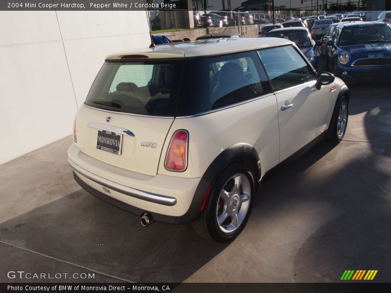 Pepper White / Cordoba Beige 2004 Mini Cooper Hardtop