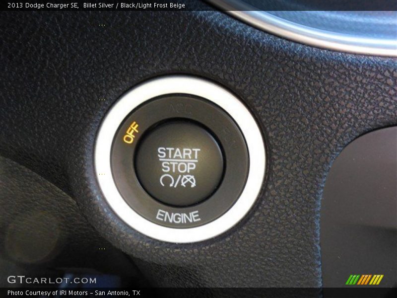 Billet Silver / Black/Light Frost Beige 2013 Dodge Charger SE