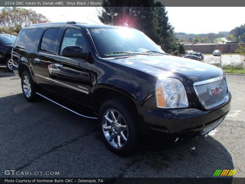Onyx Black / Ebony 2014 GMC Yukon XL Denali AWD