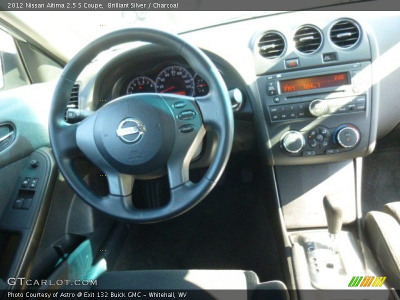Brilliant Silver / Charcoal 2012 Nissan Altima 2.5 S Coupe