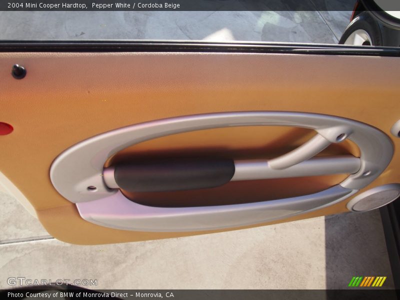 Pepper White / Cordoba Beige 2004 Mini Cooper Hardtop