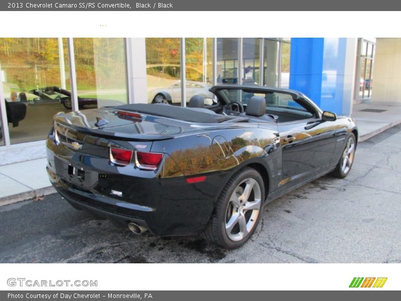 Black / Black 2013 Chevrolet Camaro SS/RS Convertible