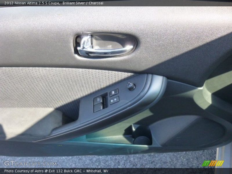 Brilliant Silver / Charcoal 2012 Nissan Altima 2.5 S Coupe
