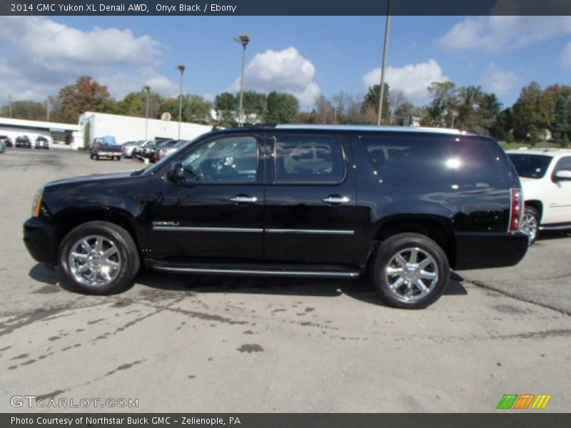 Onyx Black / Ebony 2014 GMC Yukon XL Denali AWD