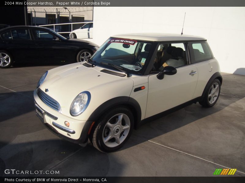 Pepper White / Cordoba Beige 2004 Mini Cooper Hardtop