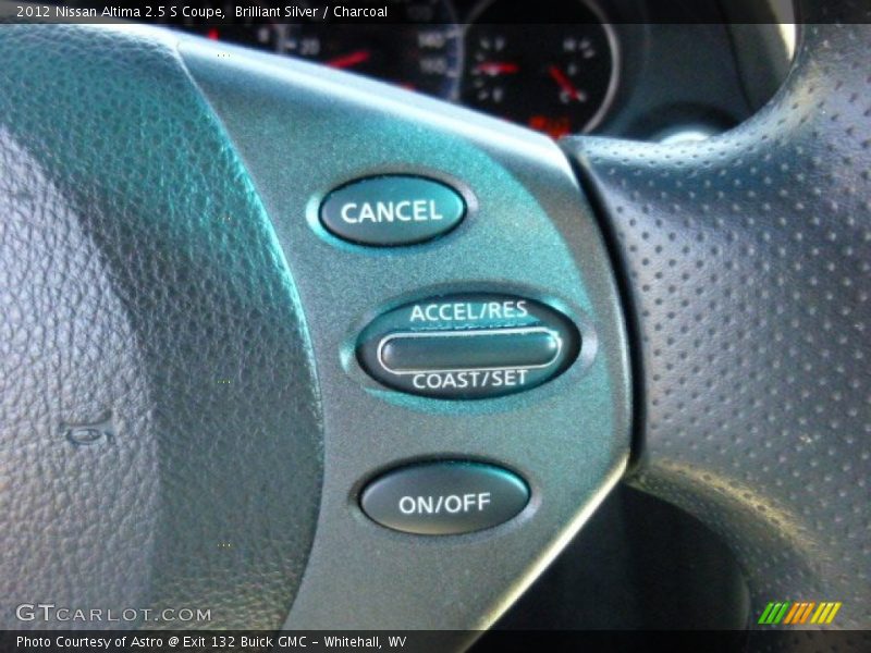 Brilliant Silver / Charcoal 2012 Nissan Altima 2.5 S Coupe