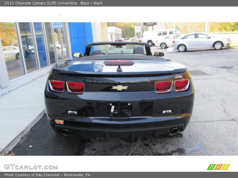 Black / Black 2013 Chevrolet Camaro SS/RS Convertible