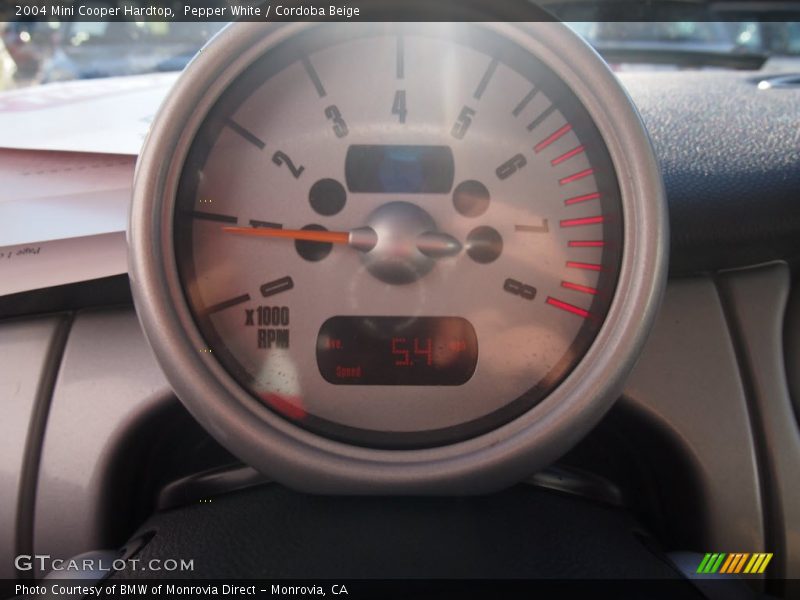 Pepper White / Cordoba Beige 2004 Mini Cooper Hardtop