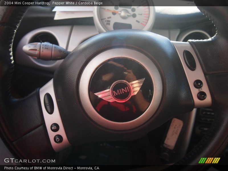 Pepper White / Cordoba Beige 2004 Mini Cooper Hardtop