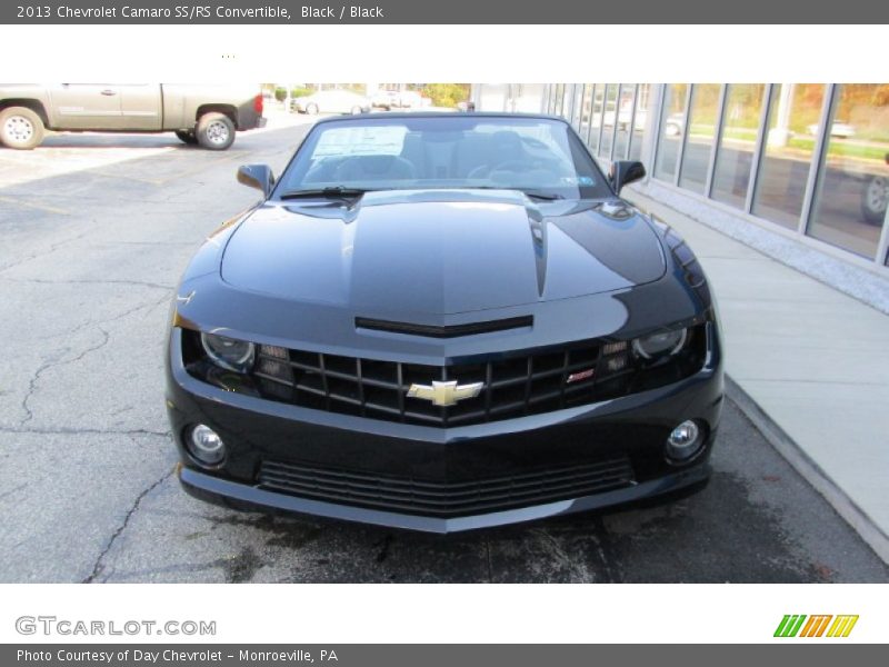 Black / Black 2013 Chevrolet Camaro SS/RS Convertible