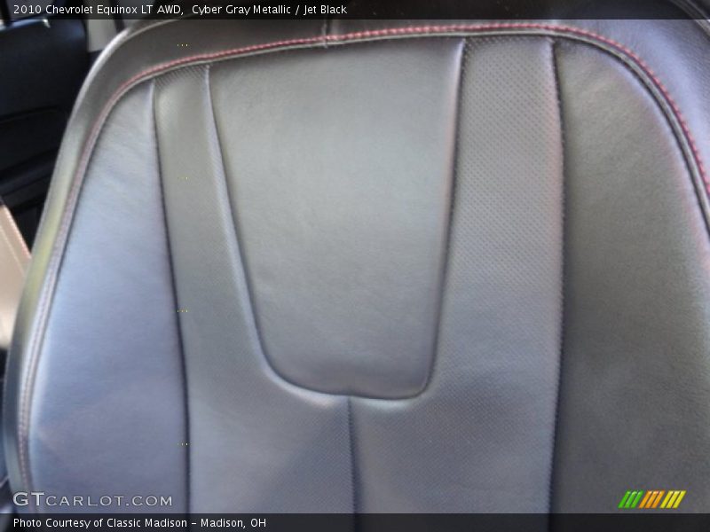 Cyber Gray Metallic / Jet Black 2010 Chevrolet Equinox LT AWD