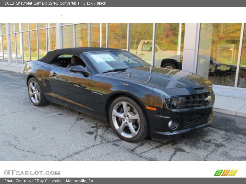 Black / Black 2013 Chevrolet Camaro SS/RS Convertible