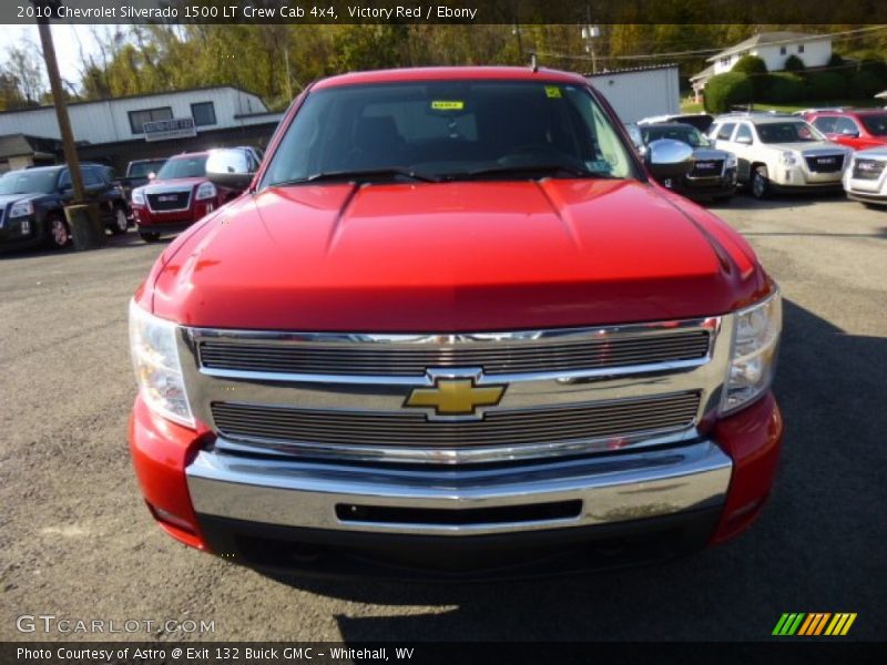 Victory Red / Ebony 2010 Chevrolet Silverado 1500 LT Crew Cab 4x4