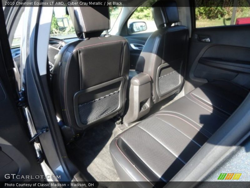 Cyber Gray Metallic / Jet Black 2010 Chevrolet Equinox LT AWD