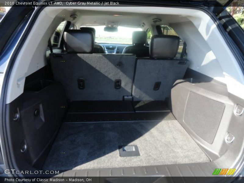 Cyber Gray Metallic / Jet Black 2010 Chevrolet Equinox LT AWD