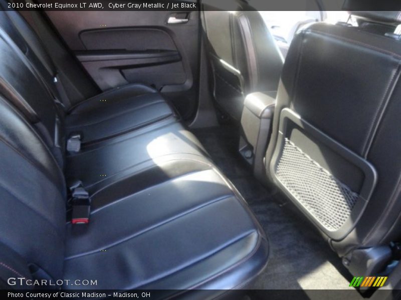 Cyber Gray Metallic / Jet Black 2010 Chevrolet Equinox LT AWD