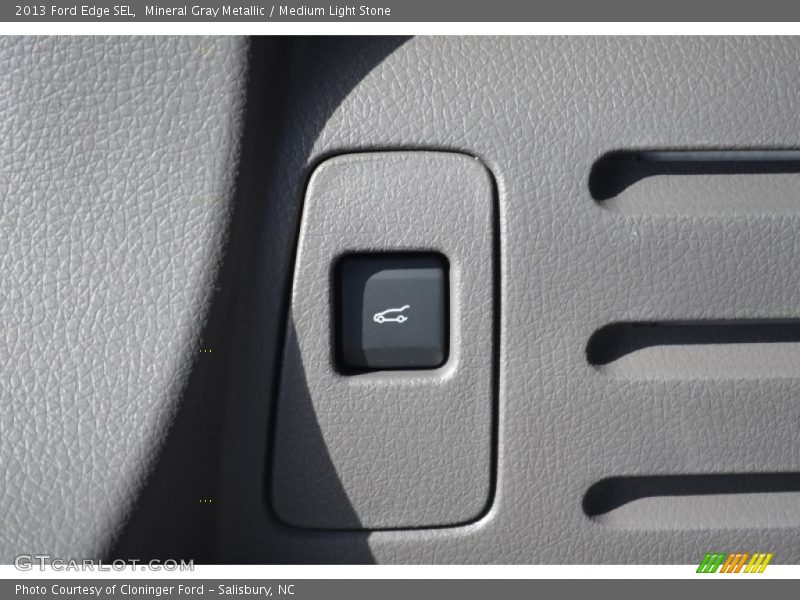 Mineral Gray Metallic / Medium Light Stone 2013 Ford Edge SEL