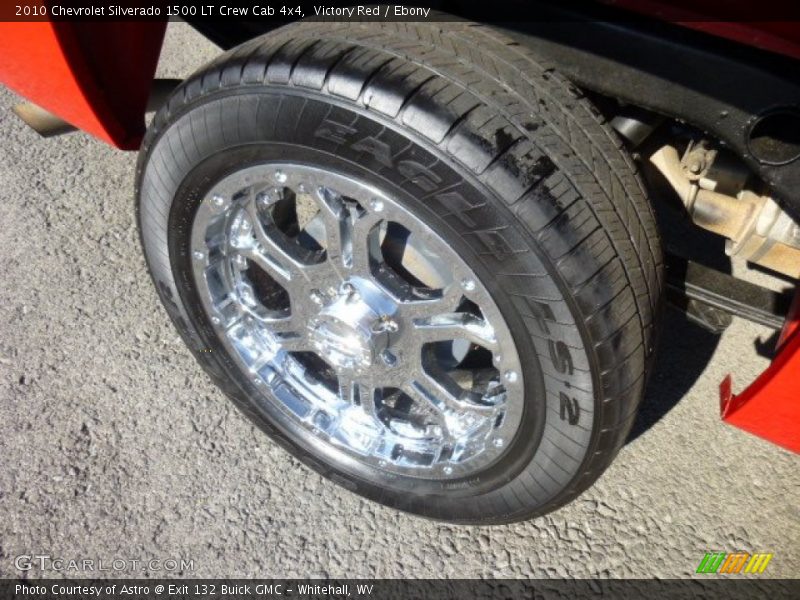 Victory Red / Ebony 2010 Chevrolet Silverado 1500 LT Crew Cab 4x4