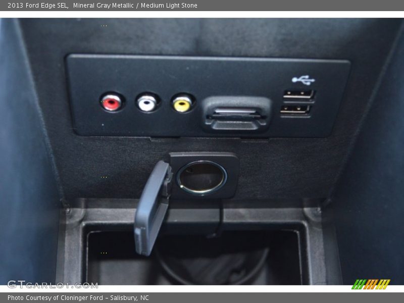 Mineral Gray Metallic / Medium Light Stone 2013 Ford Edge SEL