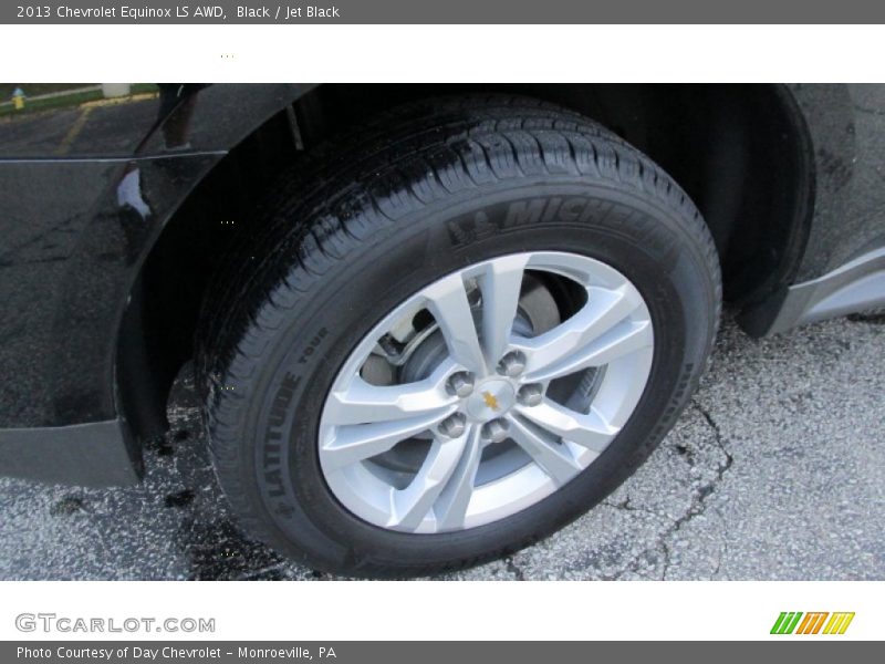 Black / Jet Black 2013 Chevrolet Equinox LS AWD