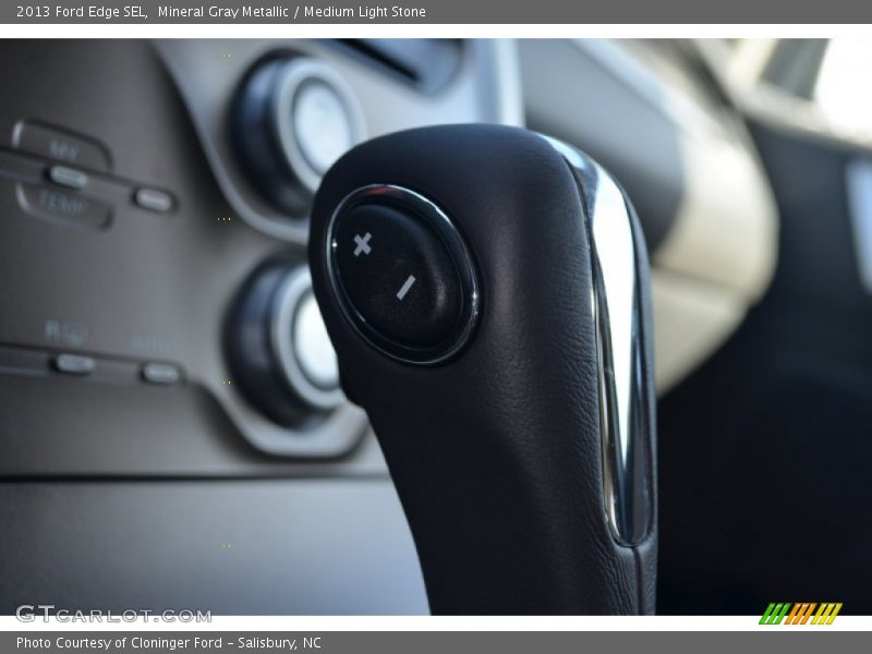 Mineral Gray Metallic / Medium Light Stone 2013 Ford Edge SEL