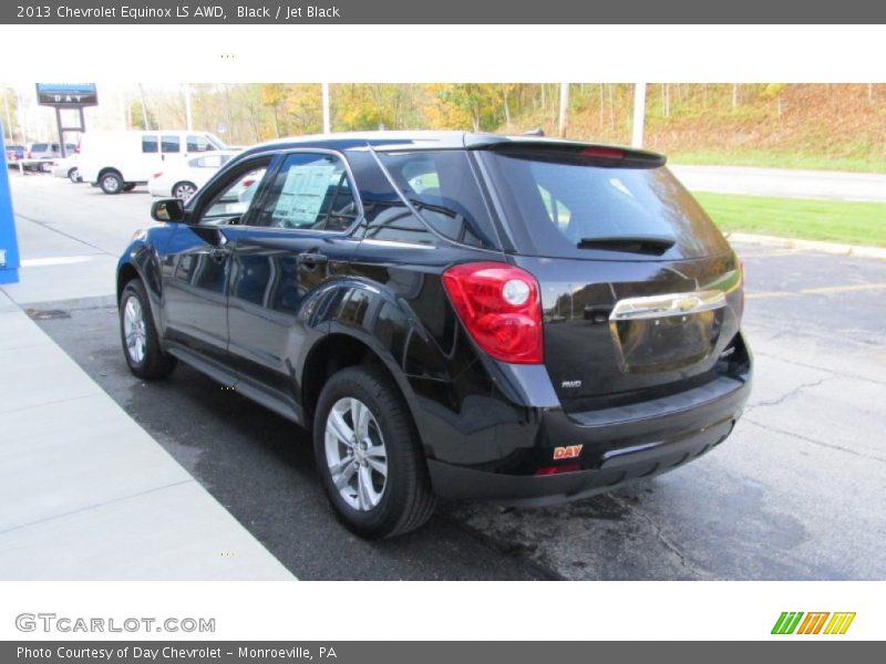 Black / Jet Black 2013 Chevrolet Equinox LS AWD