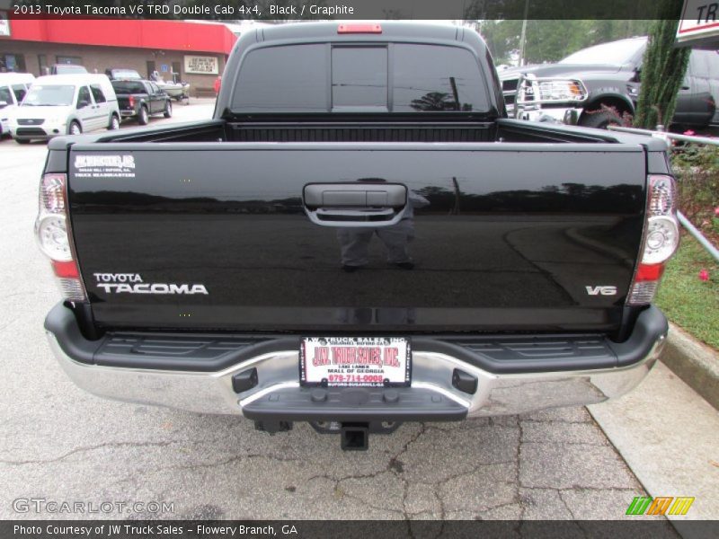 Black / Graphite 2013 Toyota Tacoma V6 TRD Double Cab 4x4