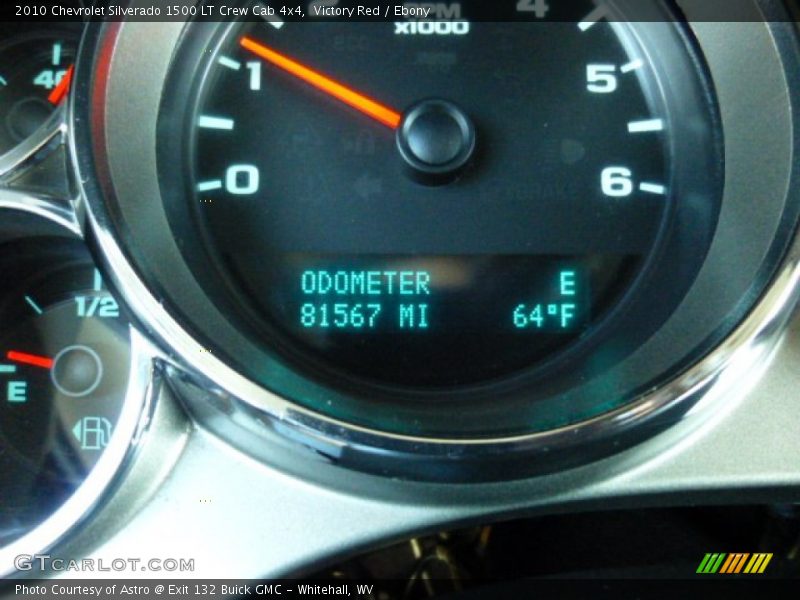 Victory Red / Ebony 2010 Chevrolet Silverado 1500 LT Crew Cab 4x4