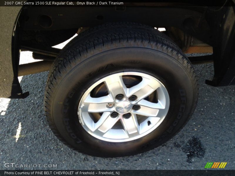 Onyx Black / Dark Titanium 2007 GMC Sierra 1500 SLE Regular Cab