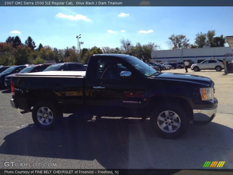 Onyx Black / Dark Titanium 2007 GMC Sierra 1500 SLE Regular Cab