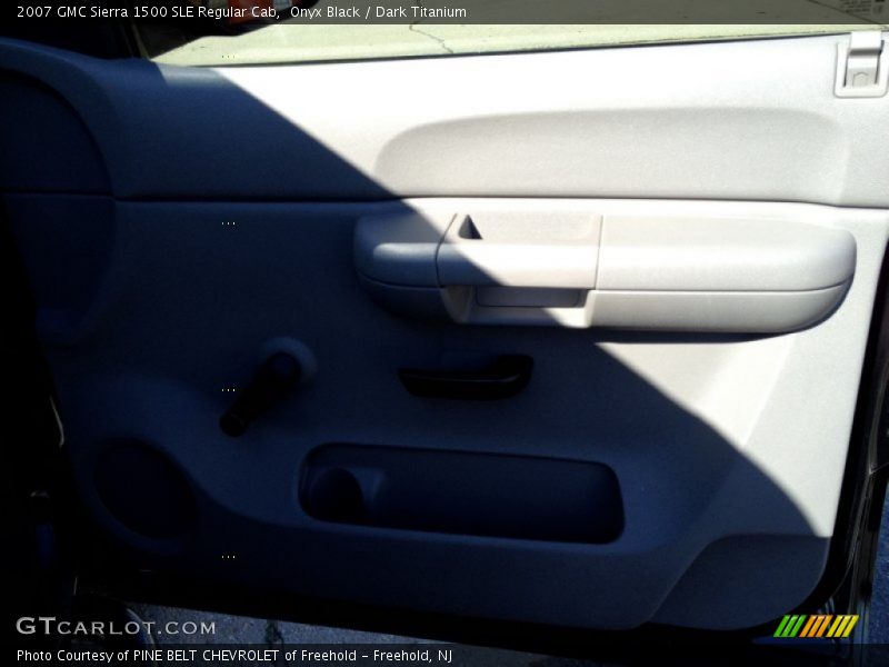 Onyx Black / Dark Titanium 2007 GMC Sierra 1500 SLE Regular Cab