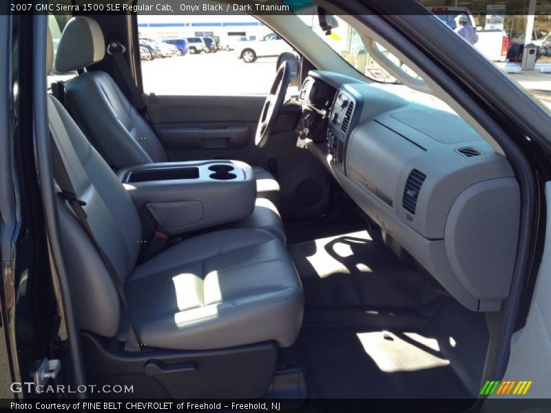 Onyx Black / Dark Titanium 2007 GMC Sierra 1500 SLE Regular Cab
