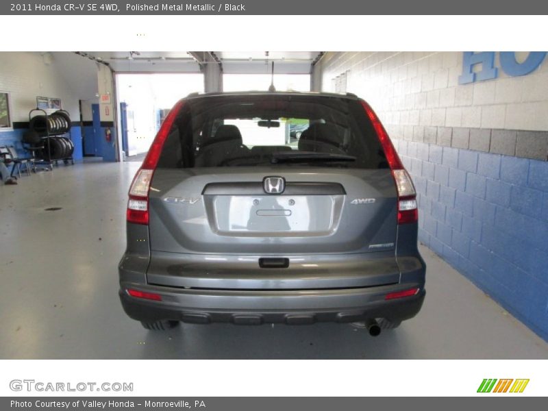Polished Metal Metallic / Black 2011 Honda CR-V SE 4WD