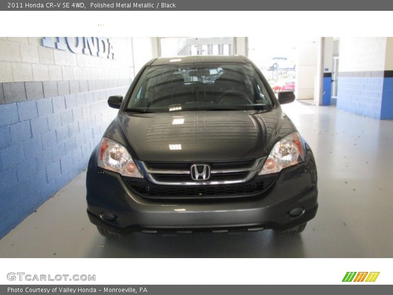 Polished Metal Metallic / Black 2011 Honda CR-V SE 4WD