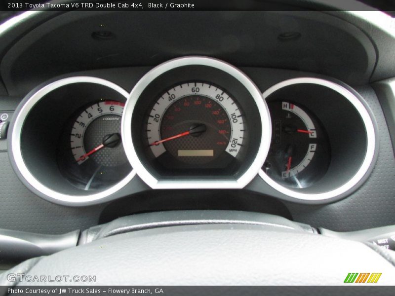 Black / Graphite 2013 Toyota Tacoma V6 TRD Double Cab 4x4