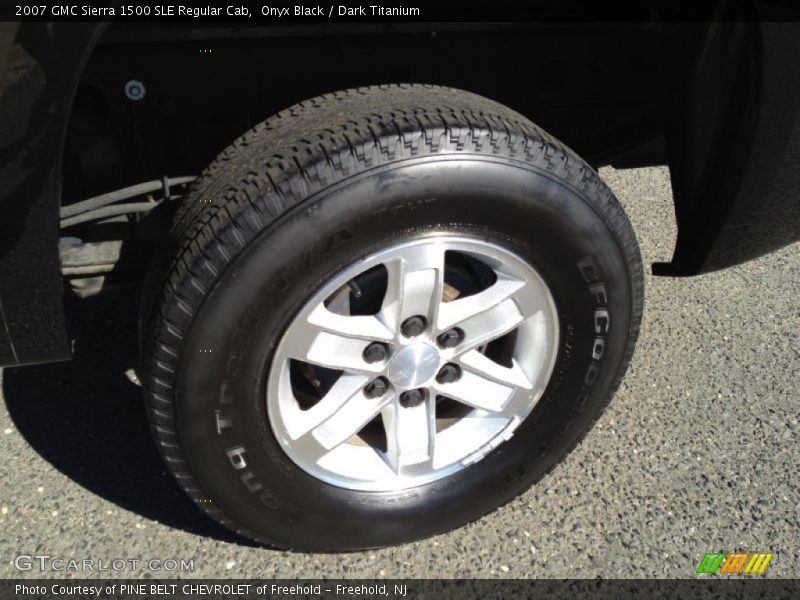 Onyx Black / Dark Titanium 2007 GMC Sierra 1500 SLE Regular Cab