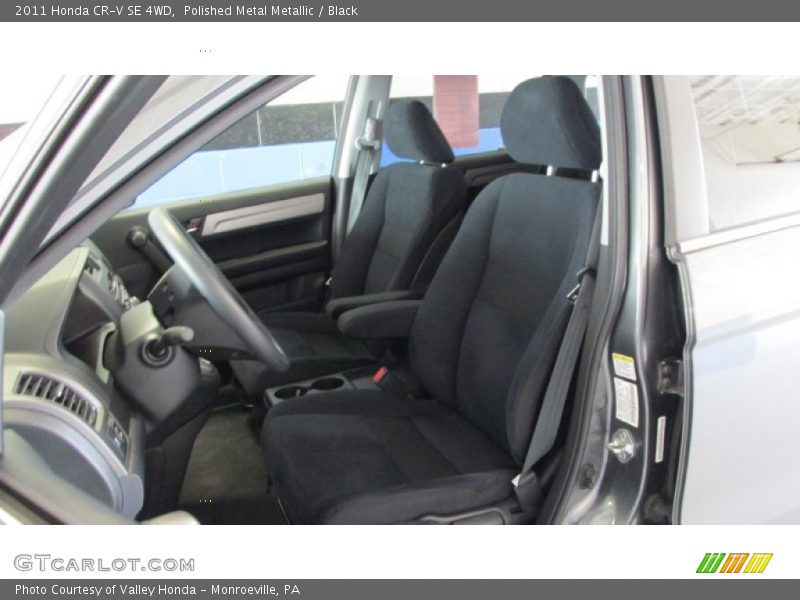 Polished Metal Metallic / Black 2011 Honda CR-V SE 4WD