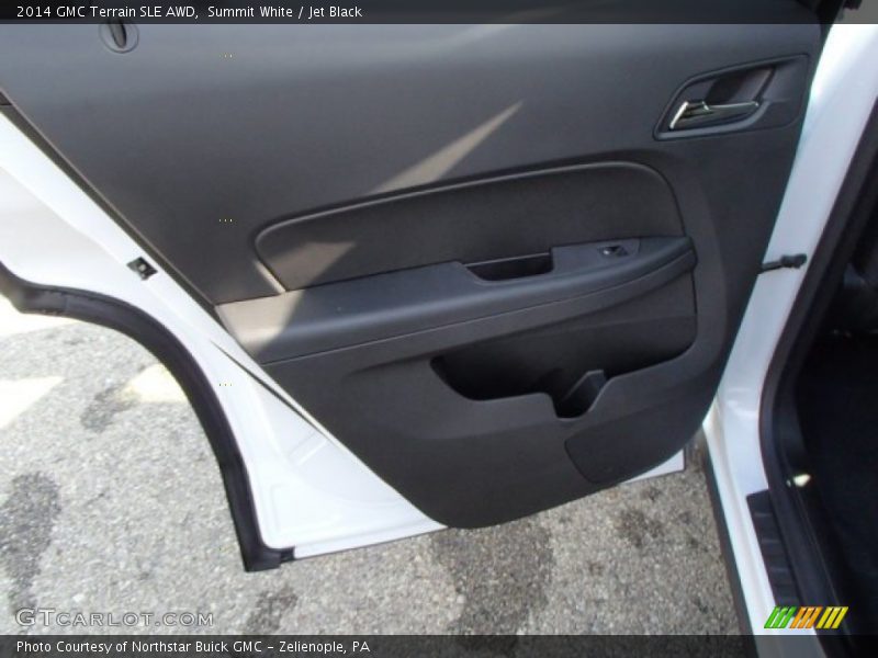 Summit White / Jet Black 2014 GMC Terrain SLE AWD