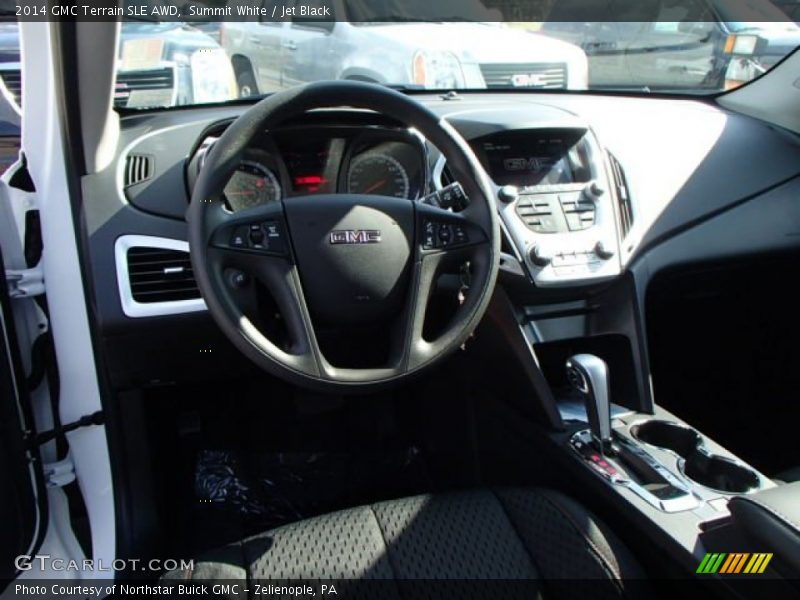 Summit White / Jet Black 2014 GMC Terrain SLE AWD