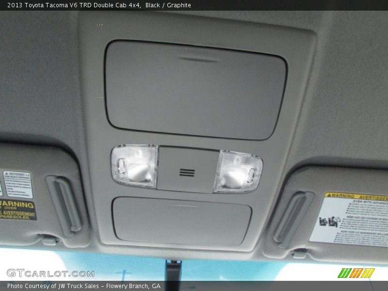 Black / Graphite 2013 Toyota Tacoma V6 TRD Double Cab 4x4