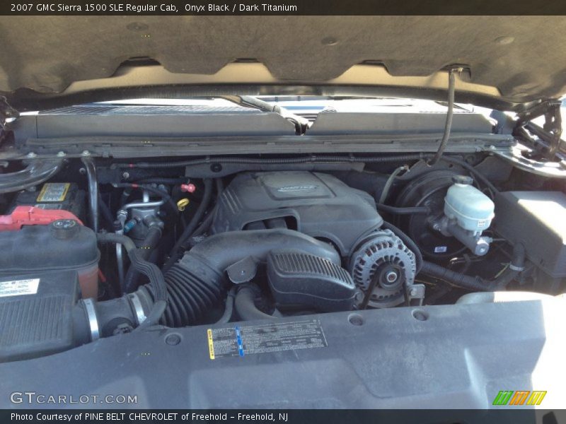 Onyx Black / Dark Titanium 2007 GMC Sierra 1500 SLE Regular Cab