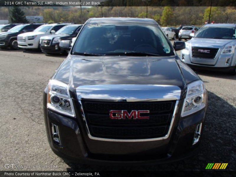 Iridium Metallic / Jet Black 2014 GMC Terrain SLE AWD