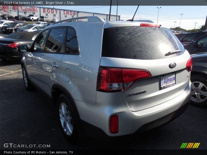 Bright Silver / Gray 2014 Kia Sorento LX AWD