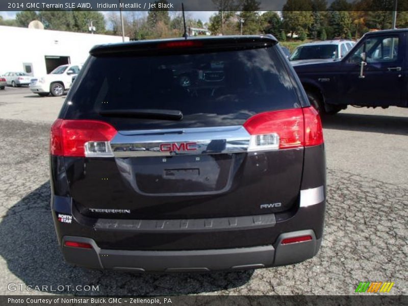 Iridium Metallic / Jet Black 2014 GMC Terrain SLE AWD