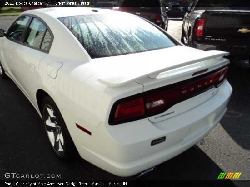 Bright White / Black 2012 Dodge Charger R/T