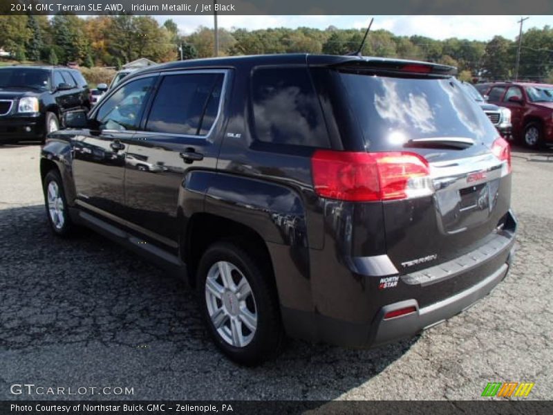 Iridium Metallic / Jet Black 2014 GMC Terrain SLE AWD